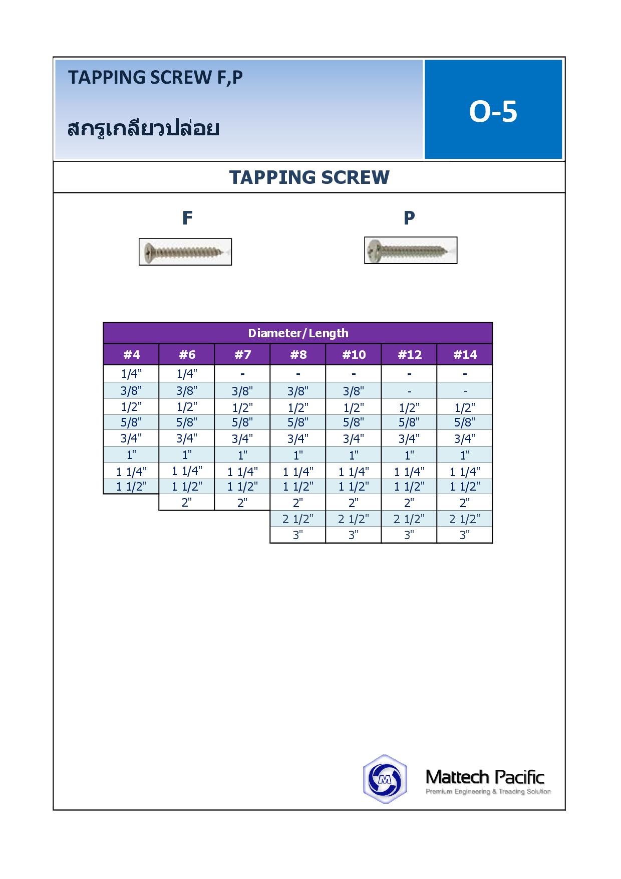 Tapping Screw